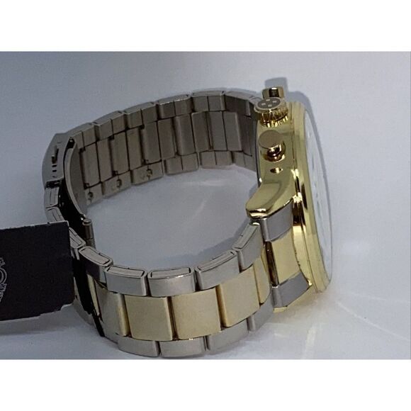 Vince Camuto VC1116TT Unisex Two - Tone Stainless Steel Analog Dial Watch JK34 - Picture 12 of 12